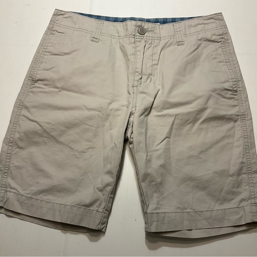 QUIET STORM SURF SHOP Men's Shorts ~ Size 28 Tan Khaki Chino